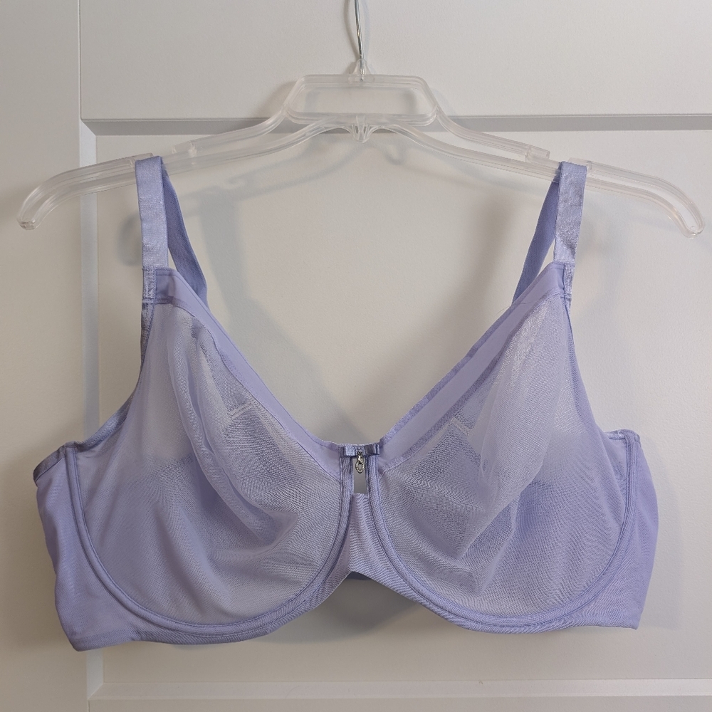 Curvy Couture Lavender Bra 🪻